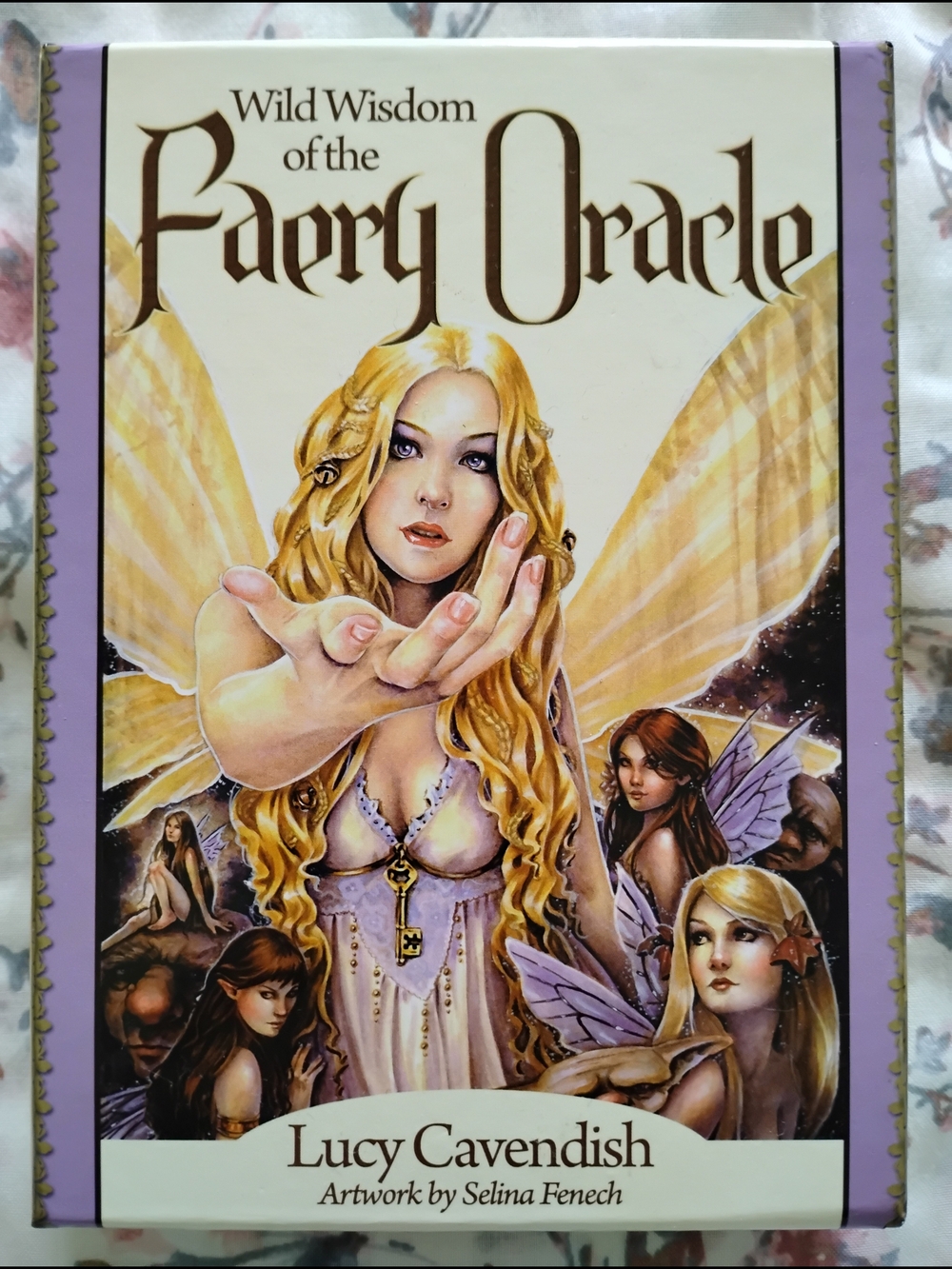 Wild Wisdom of the Faery Oracle Deck - Lavender Accents